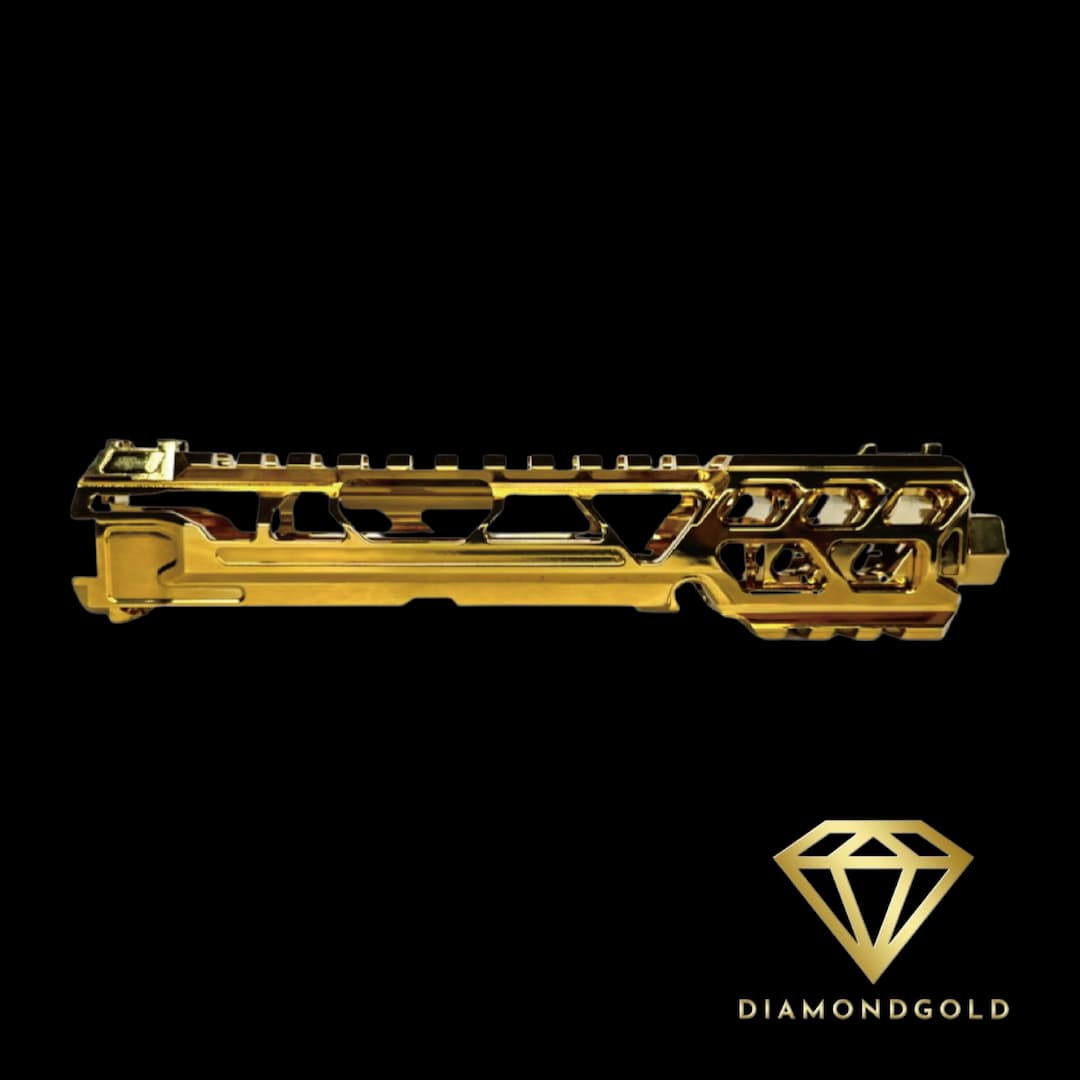 AAP-01/C FUKU-2 CNC UPPER SET - Diamond Gold Short CUTOUT Version